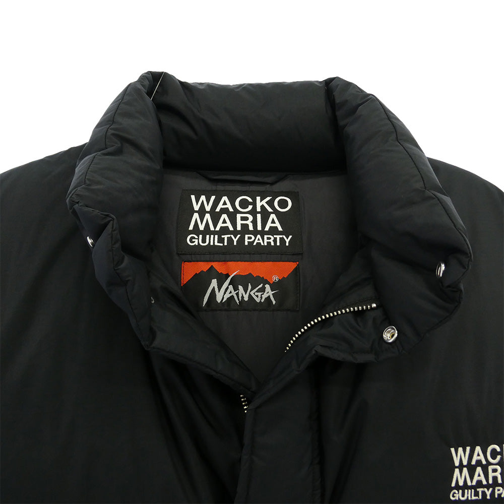WACKO MARIA ワコマリア NANGA ナンガ NANGA DOWN JACKET ナンガ ダウン ジャケット ブラック系 L【中古】