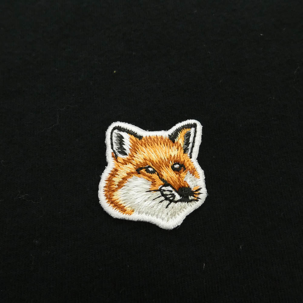 MAISON KITSUNE メゾンキツネ AW00103KJ0005 FOX HEAD PATCH CLASSIC フォックス ヘッド パッチ クラシック Tシャツ 半袖カットソー ブラック系 XS【中古】