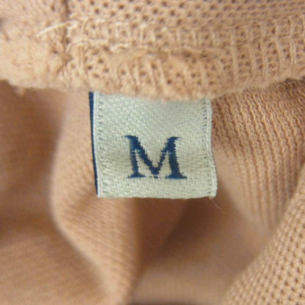 MONCLER モンクレール 20SS F20938A70500 MAGLIA POLO MANICA マグリア ポロ マニカ 半袖 ポロシャツ ピンク系 ベージュ系 ピンクベージュ系 M【中古】