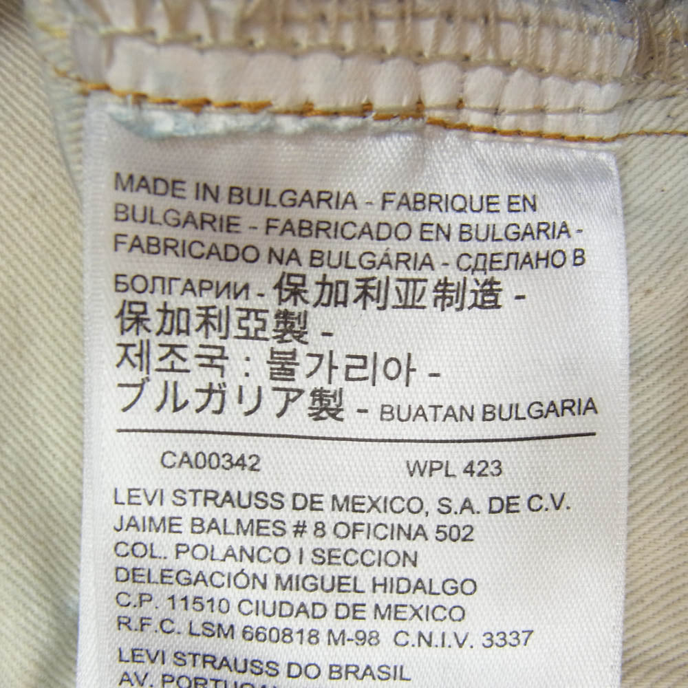 Levi's リーバイス PC9-50155-0055 LVC 1955年モデル BIG E ビッグE 501XX 復刻リジッド デニム パンツ インディゴブルー系 28【中古】