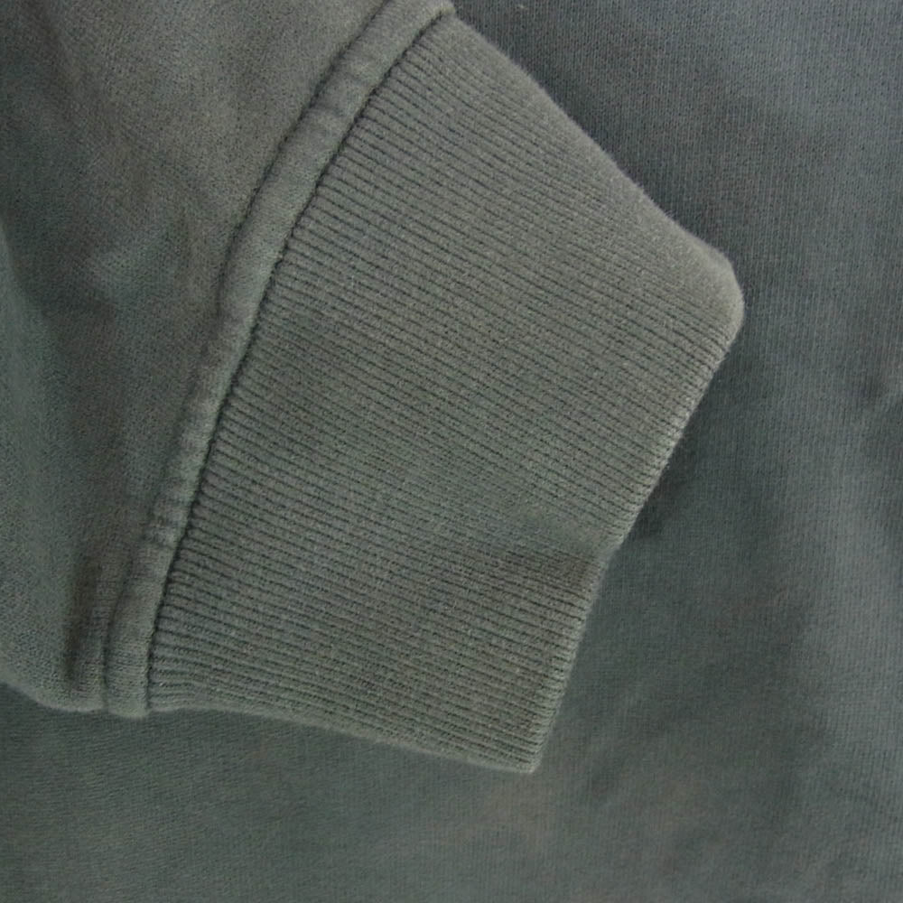 STONE ISLAND ストーンアイランド 791562420 ワッペン付き クルーネック 丸首 長袖 スウェット トレーナー グレー系 XL【中古】