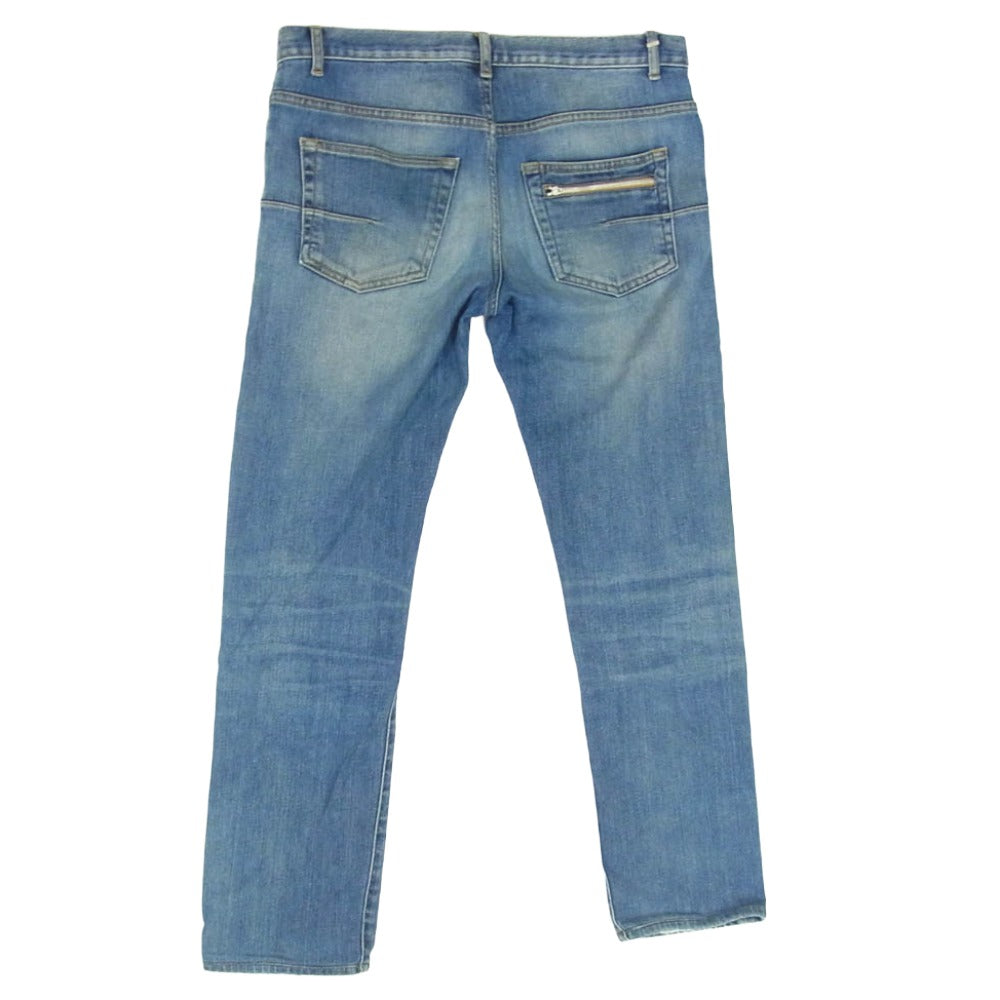 DIOR HOMME ディオールオム 16AW 633D008TX180 イタリア製 ボタンフライ ジーンズ スリムフィット ストレート デニムパンツ インディゴブルー系 31【中古】