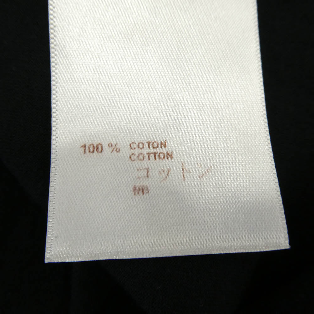 LOUIS VUITTON ルイ・ヴィトン 13AW H4JR02JEZ イタリア製 フロントプリント 半袖 Tシャツ ブラック系 S【美品】【中古】