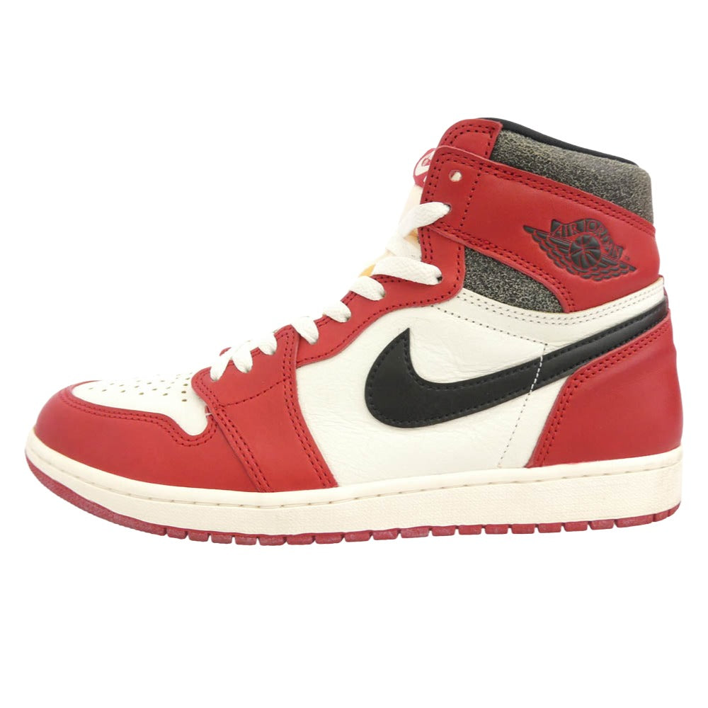 NIKE ナイキ DZ5485-612 【フェイクバスターズ鑑定済】 Air Jordan 1 High OG Lost & Found Chicago エアジョーダン1 ハイ OG ロスト&ファウンド シカゴ ハイカットスニーカー レッド系 ホワイト系 28.5cm【中古】