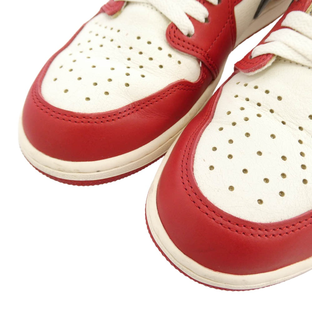NIKE ナイキ DZ5485-612 【フェイクバスターズ鑑定済】 Air Jordan 1 High OG Lost & Found Chicago エアジョーダン1 ハイ OG ロスト&ファウンド シカゴ ハイカットスニーカー レッド系 ホワイト系 28.5cm【中古】