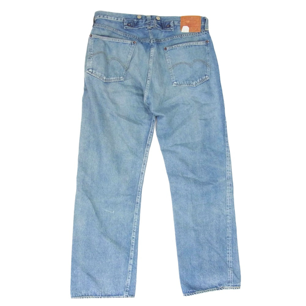 Levi's リーバイス 33501-0050 VINTAGE CLOTHING 復刻 1933年モデル シンチバック サスペンダーボタン セルビッチ デニム パンツ インディゴブルー系 34【中古】