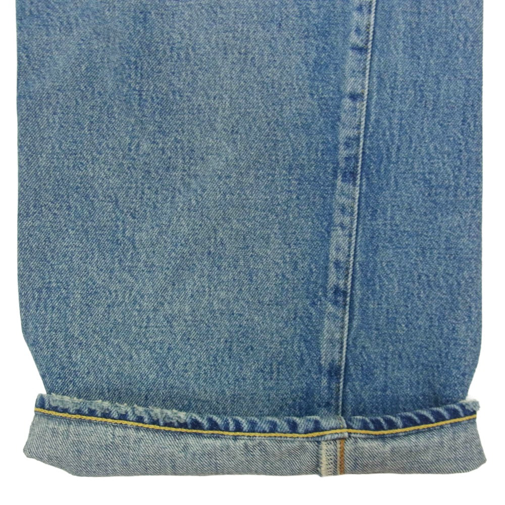 Levi's リーバイス 33501-0050 VINTAGE CLOTHING 復刻 1933年モデル シンチバック サスペンダーボタン セルビッチ デニム パンツ インディゴブルー系 34【中古】