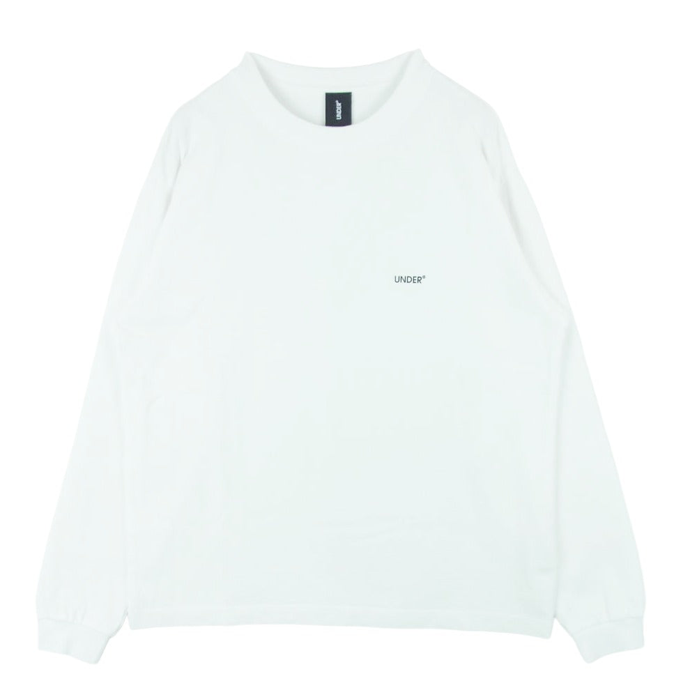 アンダーアール 4220900272 スタンダード ロゴ 長袖 Tシャツ カットソー ホワイト系 S【中古】