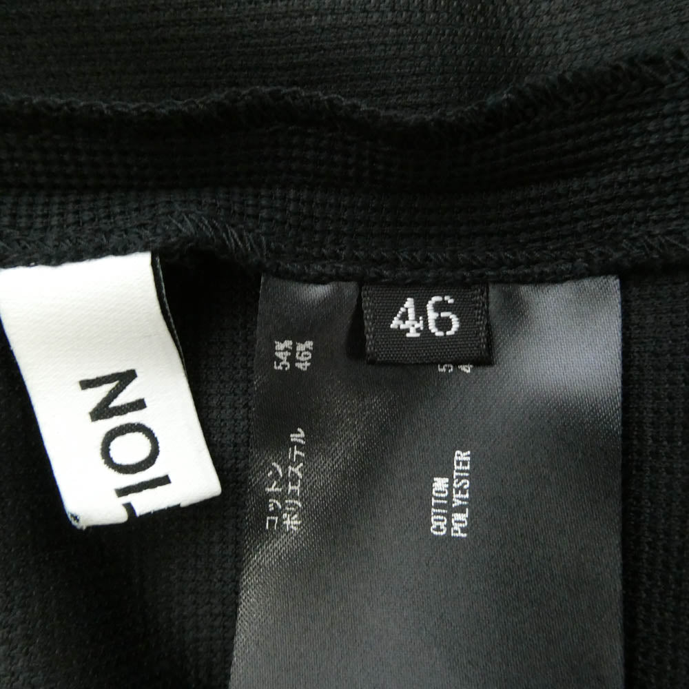 THE RERACS ザリラクス 26SS 26SS-RECS-545-ESP-J EDITION 別注 コットン 半袖 ポロシャツ ブラック系 46【中古】
