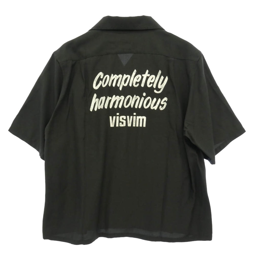 VISVIM ビズビム 26SS 0126305011002 KEESEY SHIRT S/S 半袖 オープンカラー シャツ チャコール系 2【美品】【中古】
