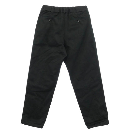 Sacai サカイ 24AW SCM-214 Chino Pants ナイロン切替 タック ドローコード チノ パンツ ブラック系 3【中古】