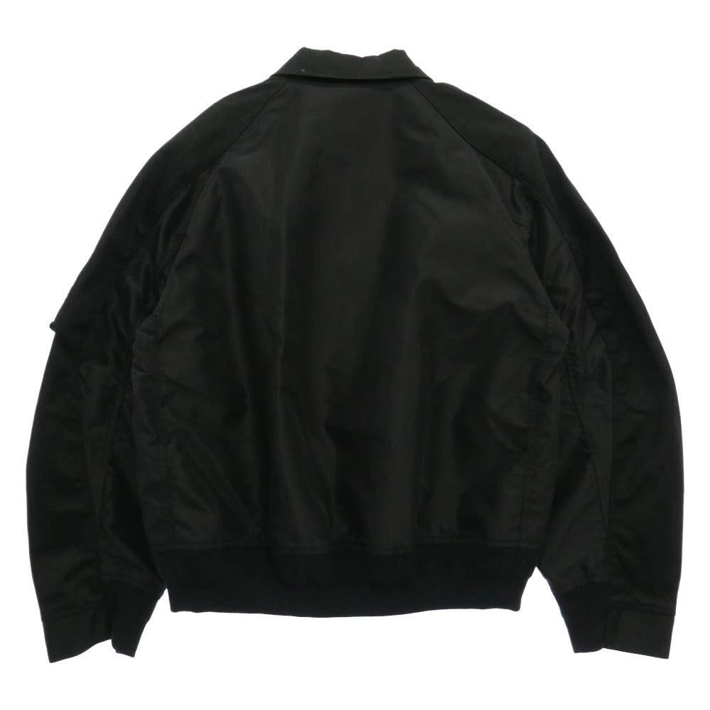 Sacai サカイ 26SS 26-03911M Cotton Chino × Nylon Twill Blouson コットンチノ ナイロン ツイル ブルソン ブラック系 2【中古】
