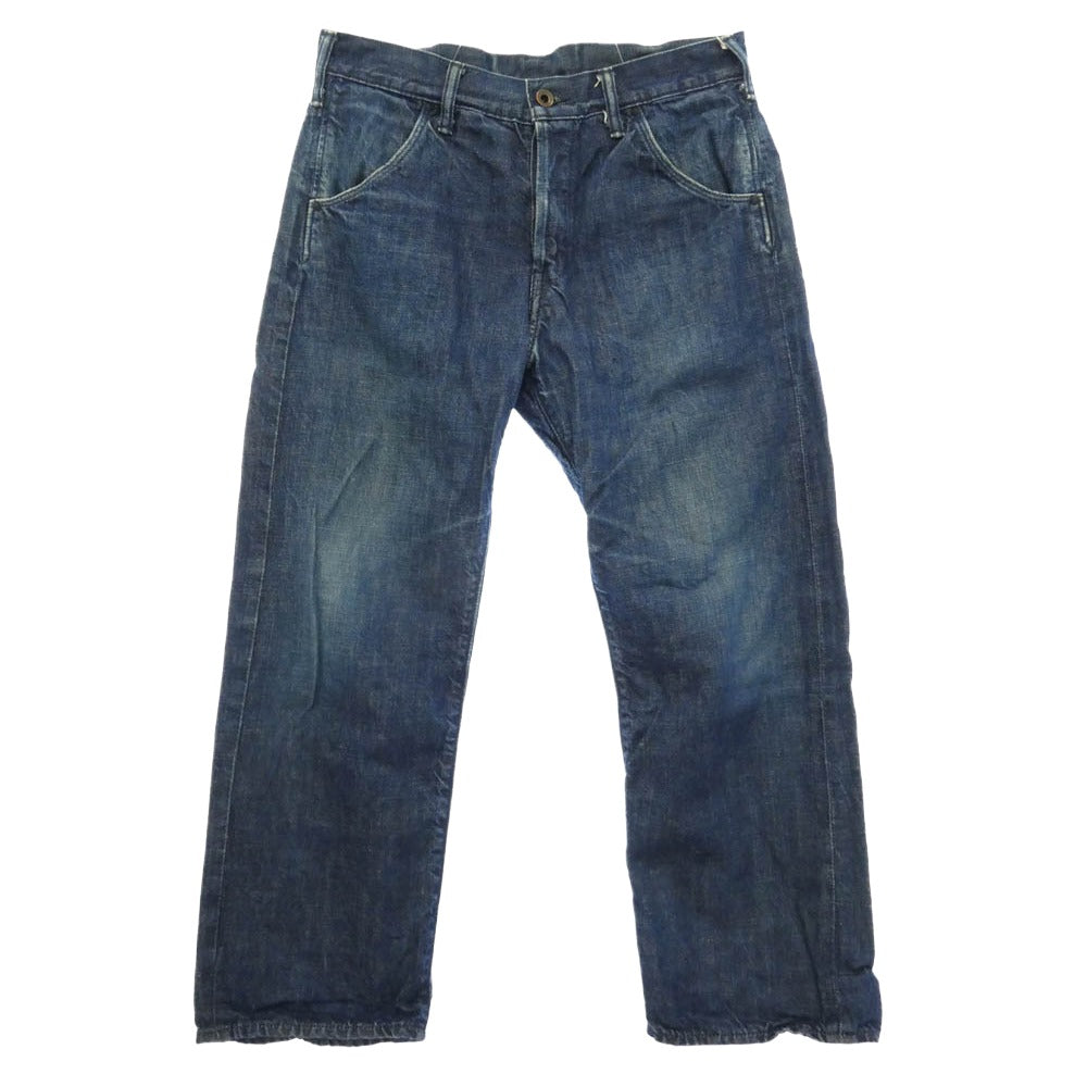 BRU NA BOINNE ブルーナボイン 7034OW ピーターパンツ セルビッチ デニム パンツ ジーンズ インディゴブルー系【中古】
