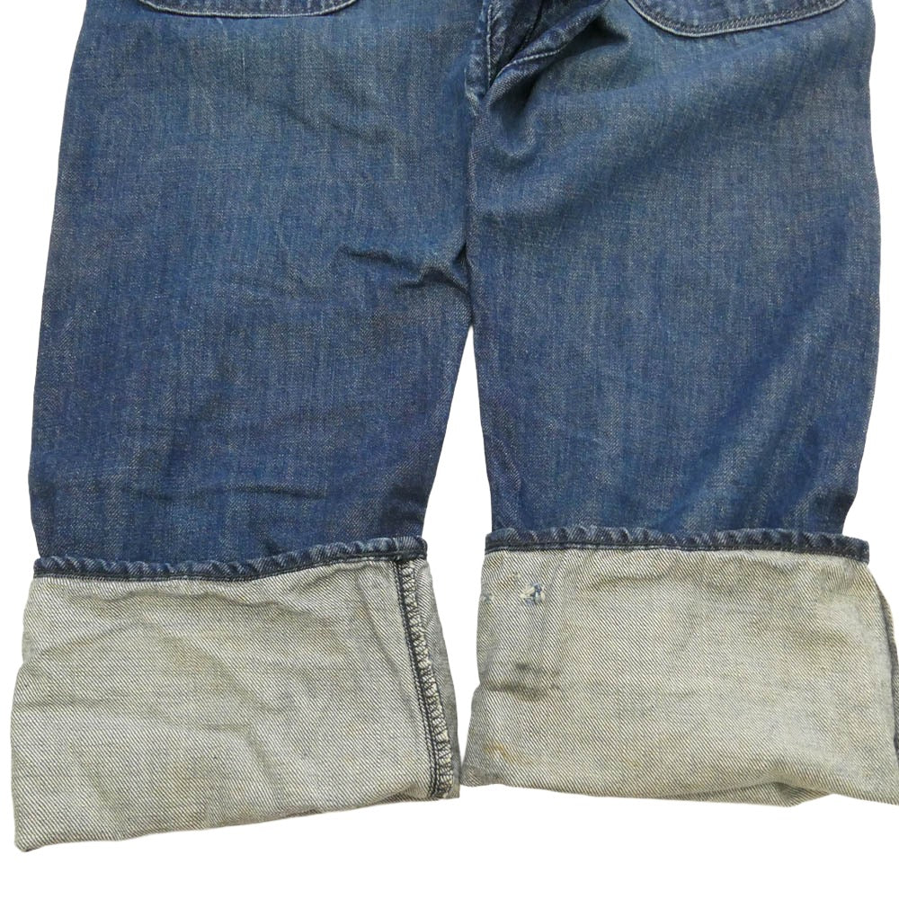 BRU NA BOINNE ブルーナボイン 7034OW ピーターパンツ セルビッチ デニム パンツ ジーンズ インディゴブルー系【中古】
