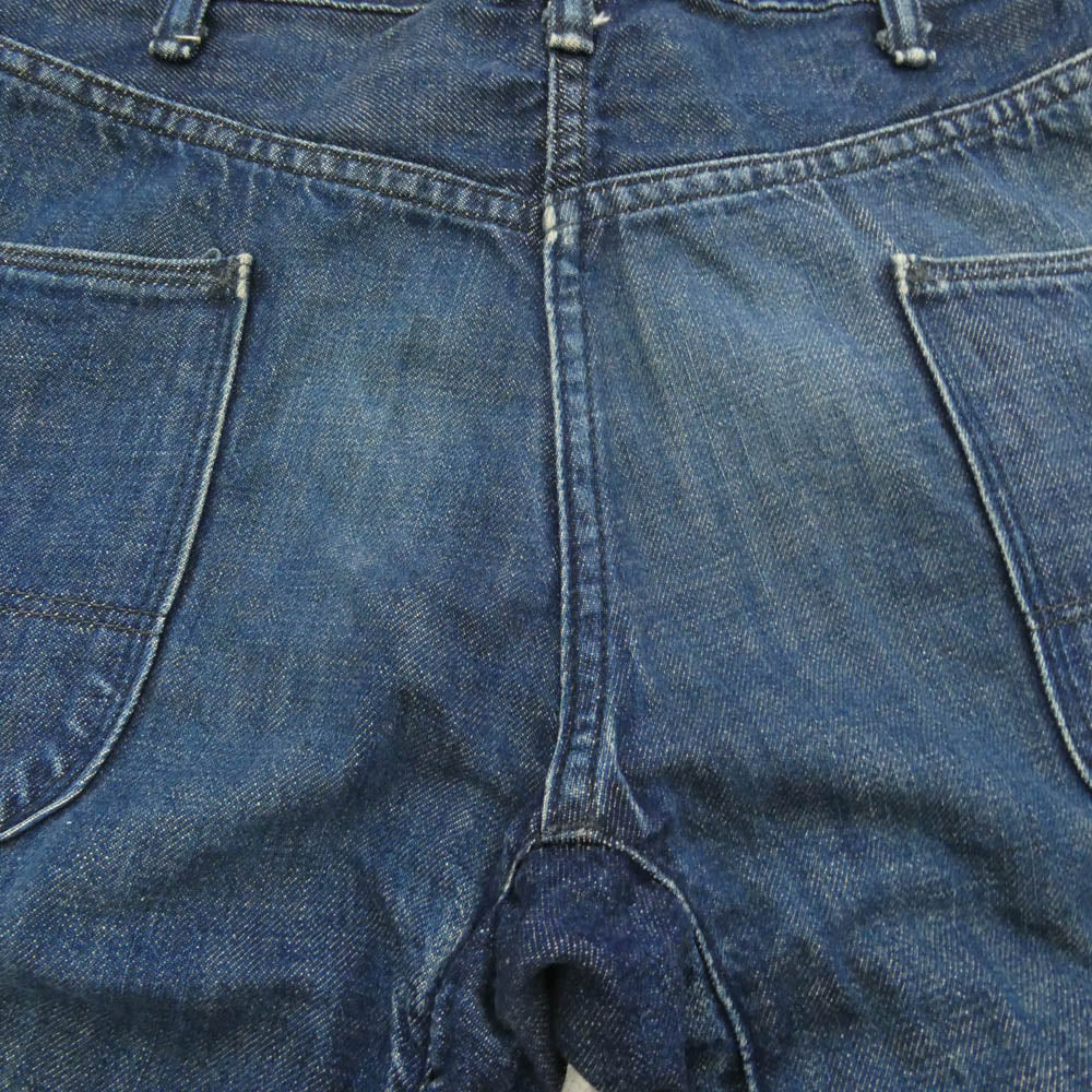 BRU NA BOINNE ブルーナボイン 7034OW ピーターパンツ セルビッチ デニム パンツ ジーンズ インディゴブルー系【中古】