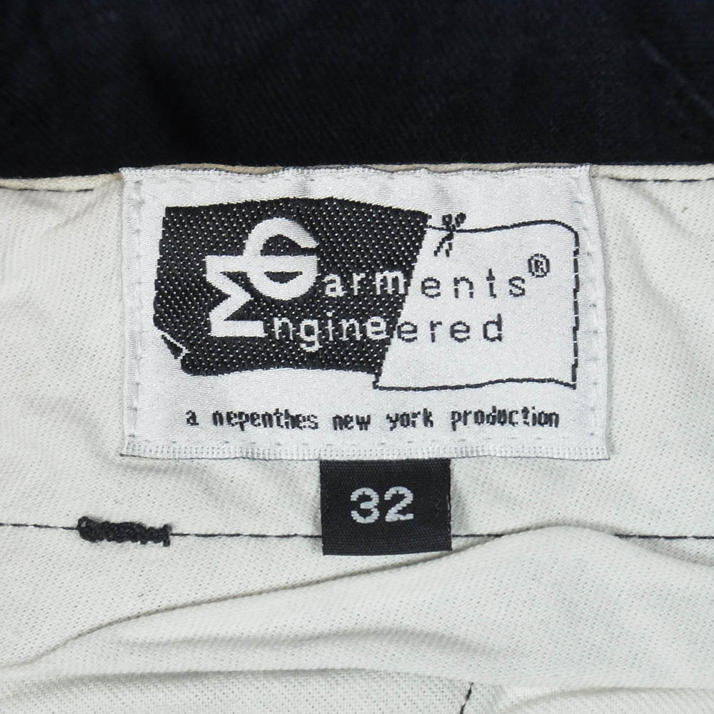 Engineered Garments エンジニアードガーメンツ ダブルニー カーペンター デニム パンツ インディゴブルー系 32【中古】