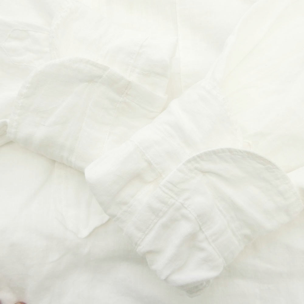 COMOLI コモリ 26SS D01-02007 MUSLIN PULLOVER SHIRT モスリン プルオーバー 長袖 シャツ ホワイト系 2【中古】