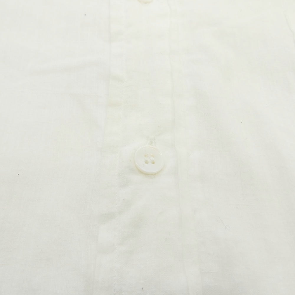 COMOLI コモリ 26SS D01-02007 MUSLIN PULLOVER SHIRT モスリン プルオーバー 長袖 シャツ ホワイト系 2【中古】