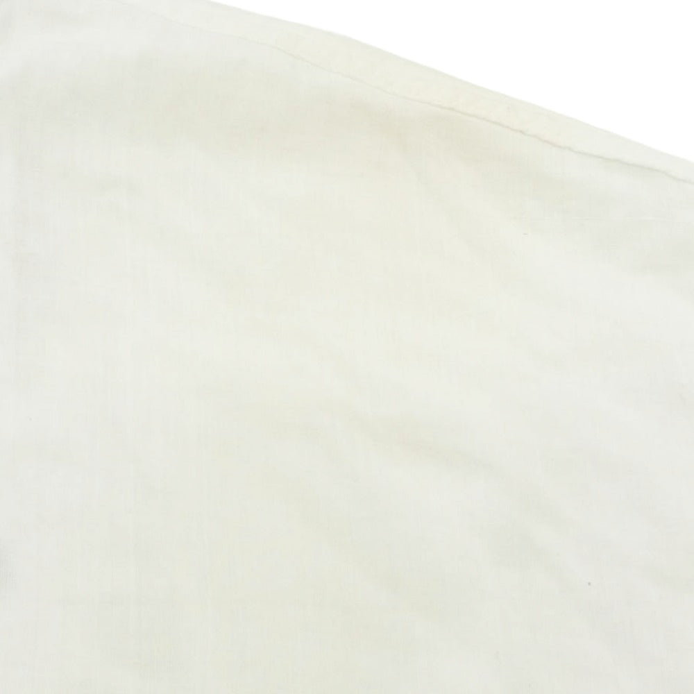 COMOLI コモリ 26SS D01-02007 MUSLIN PULLOVER SHIRT モスリン プルオーバー 長袖 シャツ ホワイト系 2【中古】