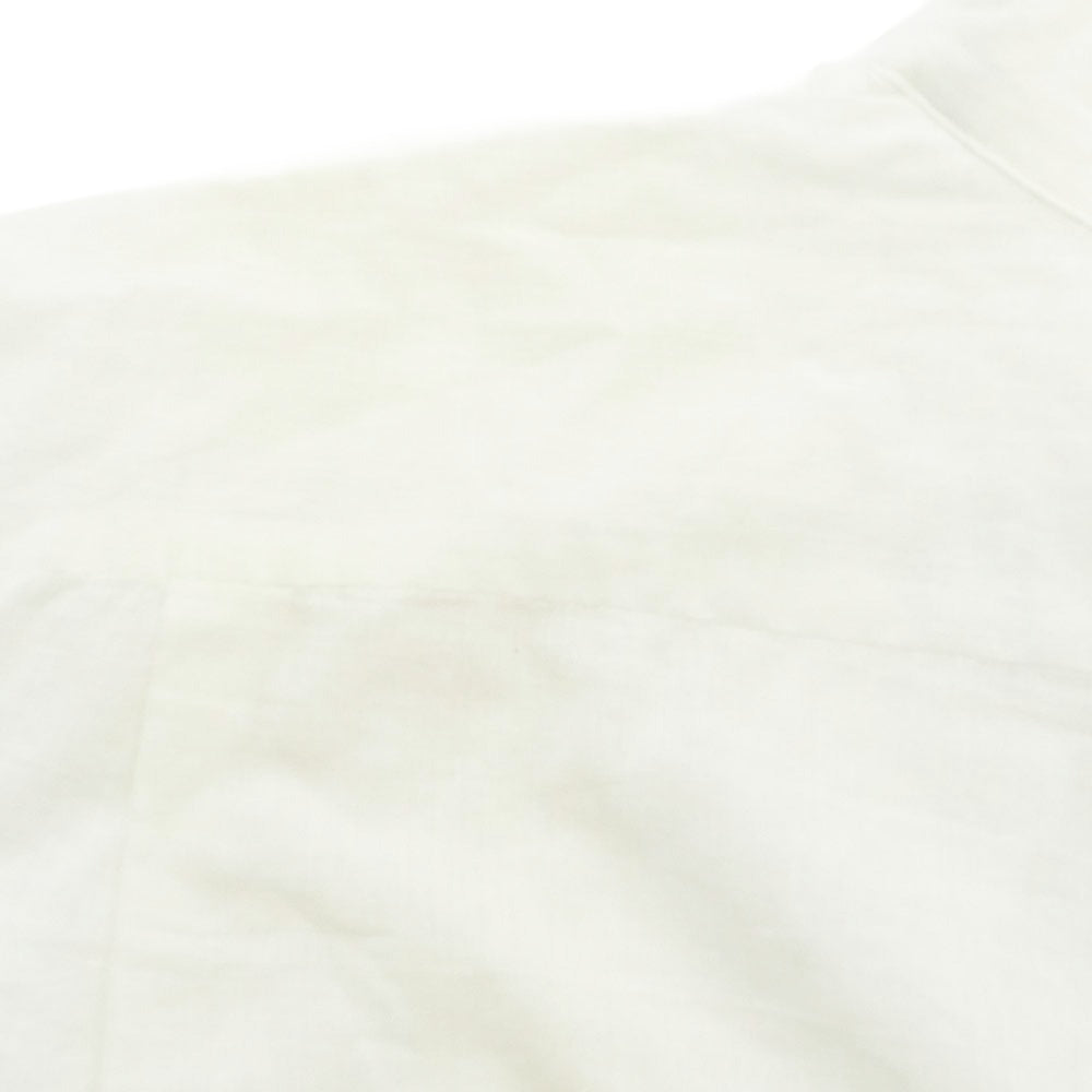 COMOLI コモリ 26SS D01-02007 MUSLIN PULLOVER SHIRT モスリン プルオーバー 長袖 シャツ ホワイト系 2【中古】