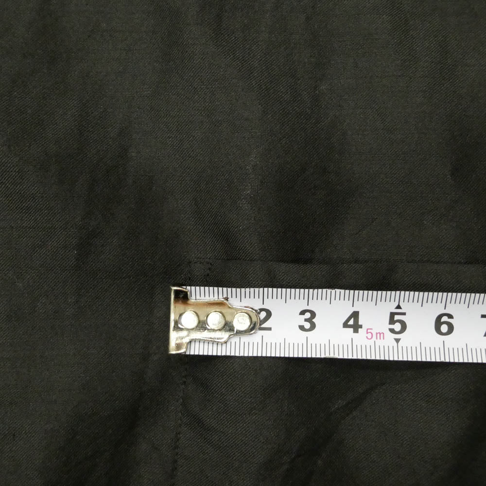 COMOLI コモリ 26SS D01-02017 ウールシルク コモリシャツ 長袖シャツ サイズ5 ダークブラウン系 5【中古】
