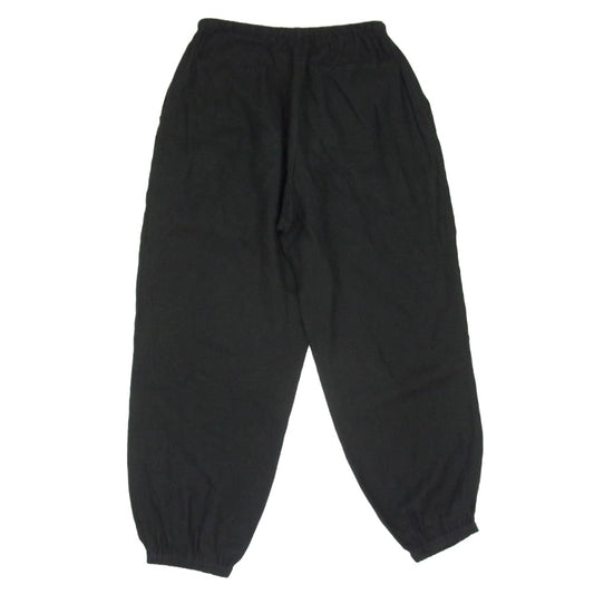 COMOLI コモリ 24SS Z01-03009 CANAPA DRAWSTRING PANTS カナパ ドローストリングパンツ ブラック系 2【中古】