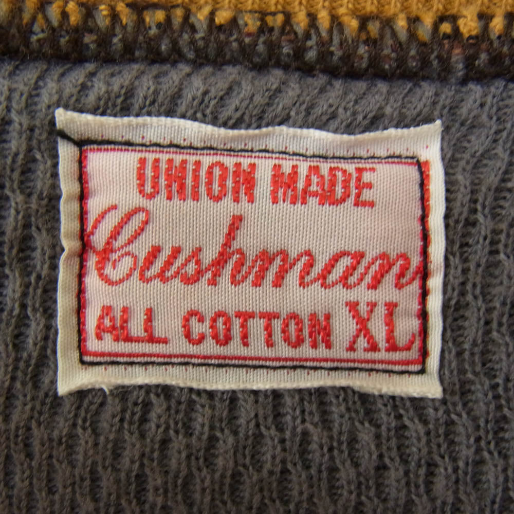 CUSHMAN クッシュマン A-1 スウェット ブルゾン ブラウン系 XL【中古】