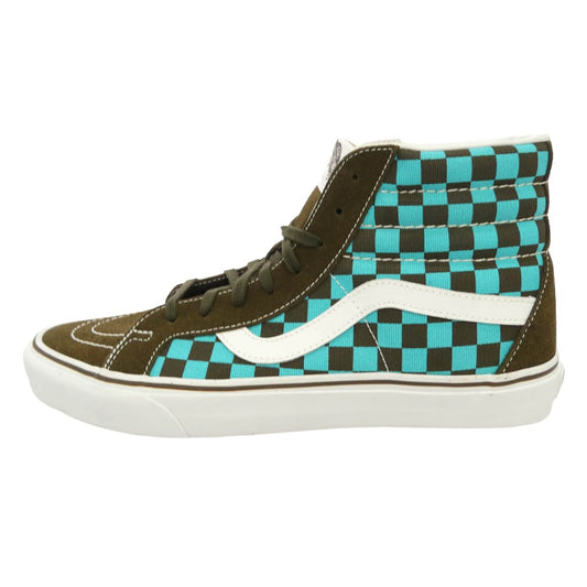 VANS バンズ VN0A2XSBLVL Sk8-Hi Reissue 50th Checkerboard Ceramic Green スケートハイ スニーカー マルチカラー系 29cm【極上美品】【中古】
