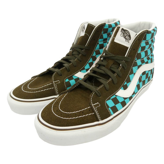 VANS バンズ VN0A2XSBLVL Sk8-Hi Reissue 50th Checkerboard Ceramic Green スケートハイ スニーカー マルチカラー系 29cm【極上美品】【中古】