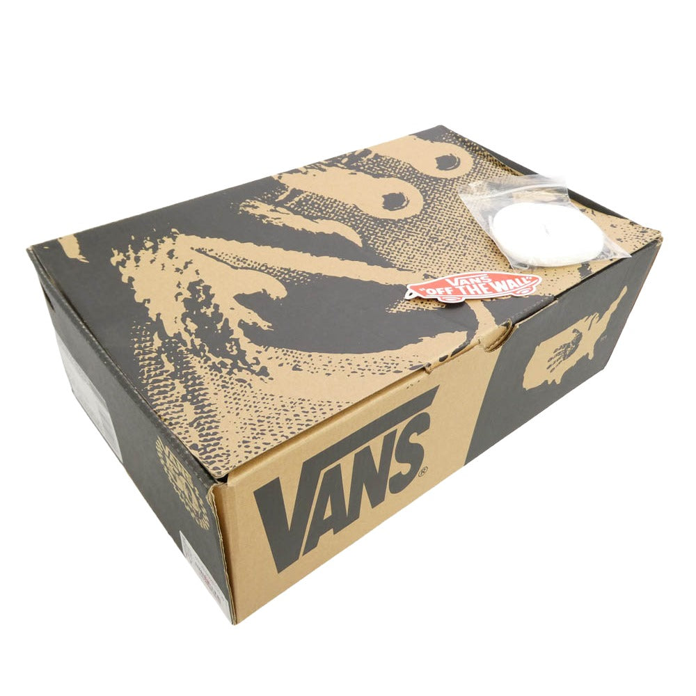 VANS バンズ VN0A2XS1LVT PIRATE SANTA パイレーツサンタ スケートハイ 38 スニーカー レッド系 オフホワイト系 29cm【極上美品】【中古】