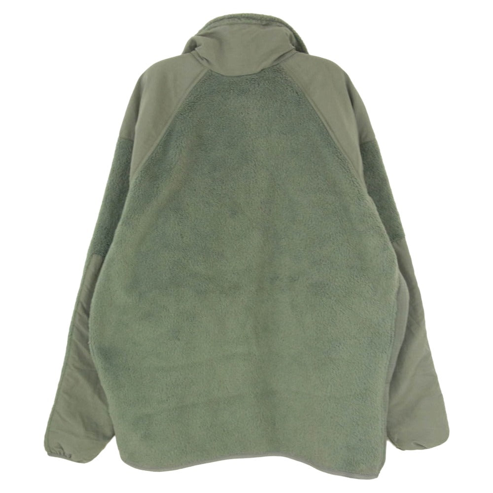 米軍 ECWCS JACKET FLEECE COLD WEATHER GEN3 ジップアップ フリース ジャケット カーキ系 M【中古】