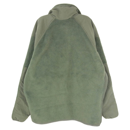 米軍 ECWCS JACKET FLEECE COLD WEATHER GEN3 ジップアップ フリース ジャケット カーキ系 M【中古】