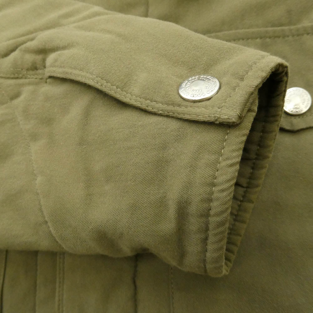 CRIMIE クライミー CR1-02L5-JK32 WILL MILITARY BOA COVERALL JACKET ミリタリー ボア カバーオール ジャケット カーキ系 M【中古】