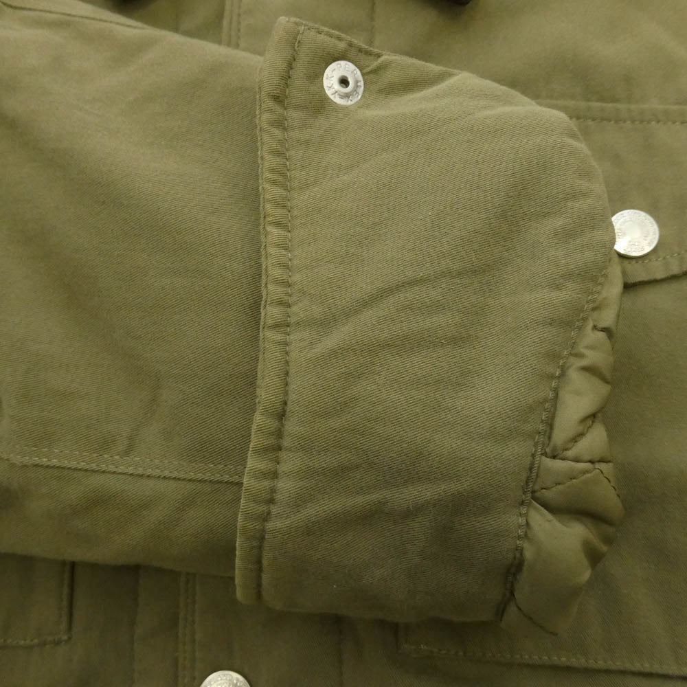 CRIMIE クライミー CR1-02L5-JK32 WILL MILITARY BOA COVERALL JACKET ミリタリー ボア カバーオール ジャケット カーキ系 M【中古】