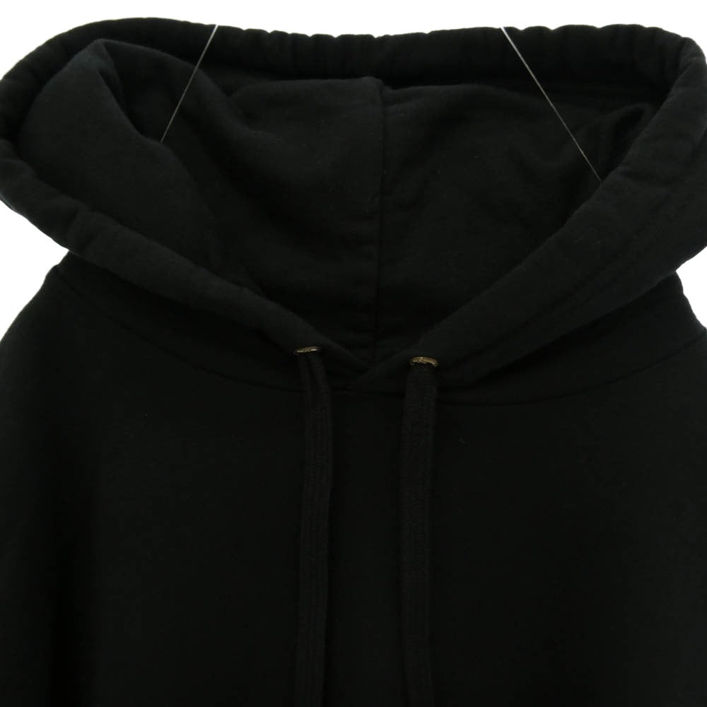 CHROME HEARTS クロムハーツ（原本無） VERTICAL LOGO SWTSHRT PLVR ヴァーティカルロゴ プルオーバー スウェット パーカー ブラック系 L【中古】