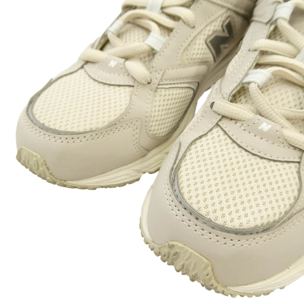 NEW BALANCE ニューバランス ML408D ローカット スニーカー グレー系 24.5cm【中古】