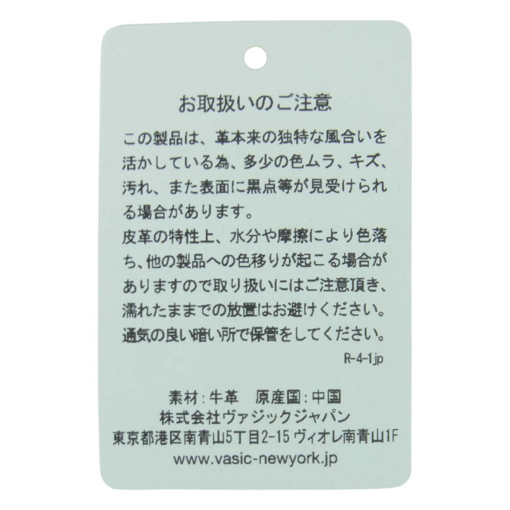 VASIC ヴァジック VC-3511-113-BA BOND MINI ボンド ミニ ハンド バッグ ブラック系 1000【中古】