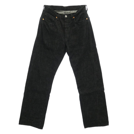 FULLCOUNT フルカウント S0105BKSS WWII Model WIDE DENIM 11.5oz ブラックデニム 大戦モデル デニム パンツ ジーンズ ブラック系 30【美品】【中古】