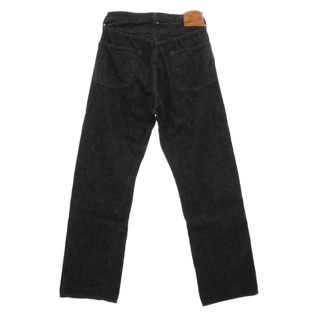 FULLCOUNT フルカウント S0105BKSS WWII Model WIDE DENIM 11.5oz ブラックデニム 大戦モデル デニム パンツ ジーンズ ブラック系 30【美品】【中古】