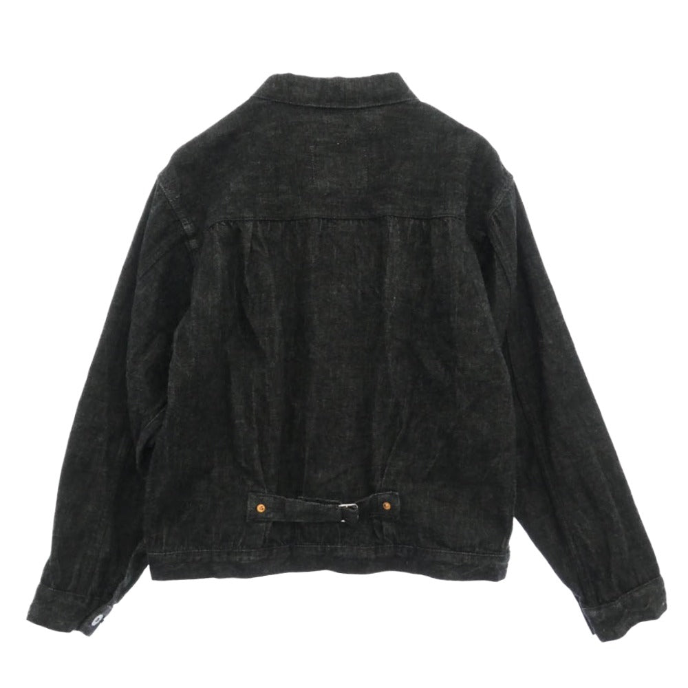 FULLCOUNT フルカウント S2107BKSS WWII Model BLACK DENIM JACKET 11.5oz ブラックデニム 大戦モデル デニム ジャケット ブラック系 38【美品】【中古】