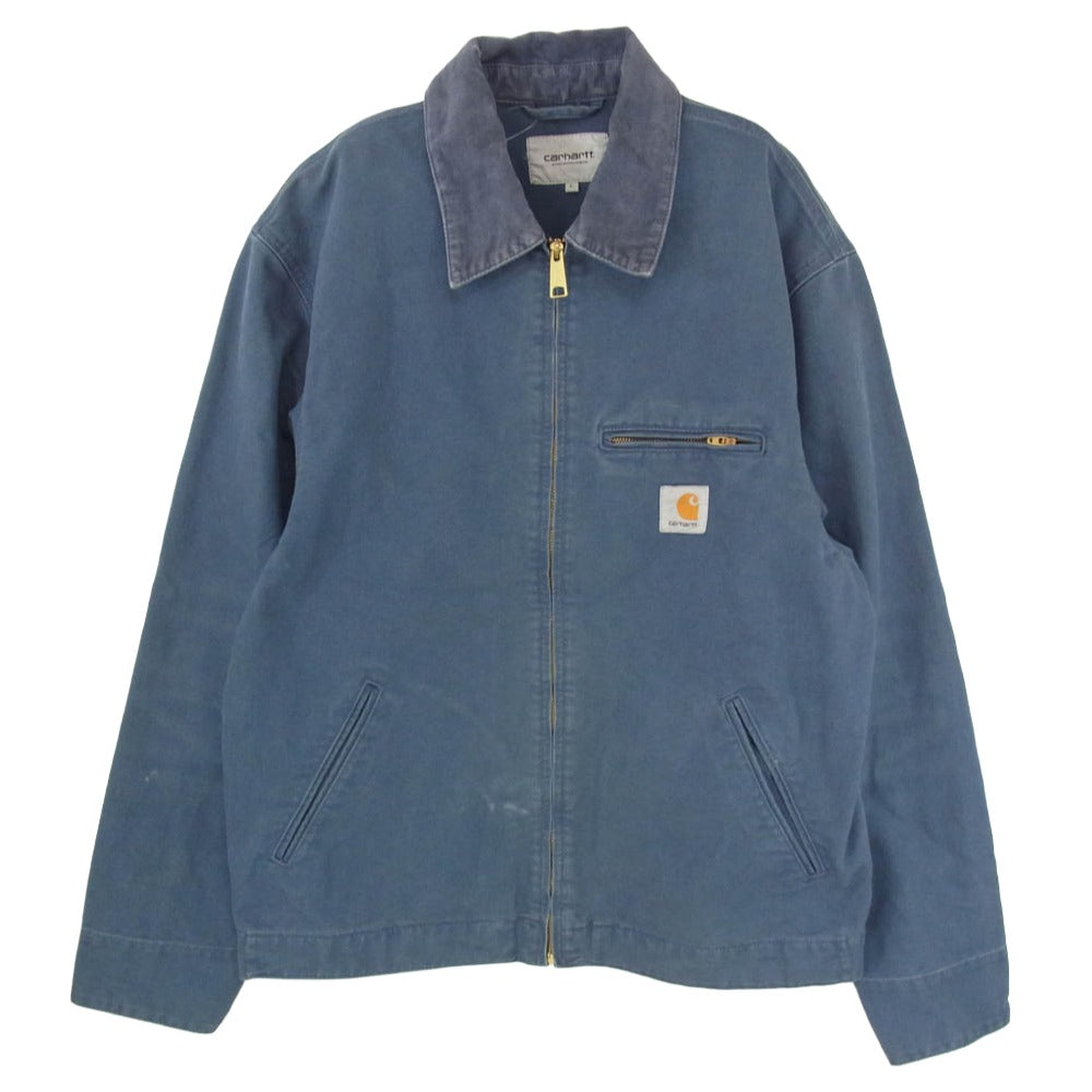 Carhartt カーハート I034819 WIP Detroit Jacket ジップアップ デトロイト ジャケット ネイビー系 L【中古】