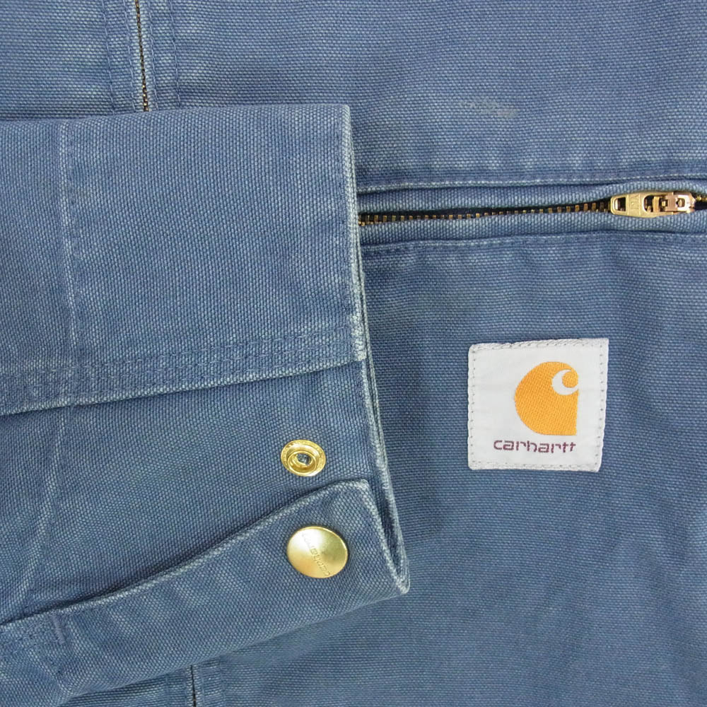 Carhartt カーハート I034819 WIP Detroit Jacket ジップアップ デトロイト ジャケット ネイビー系 L【中古】