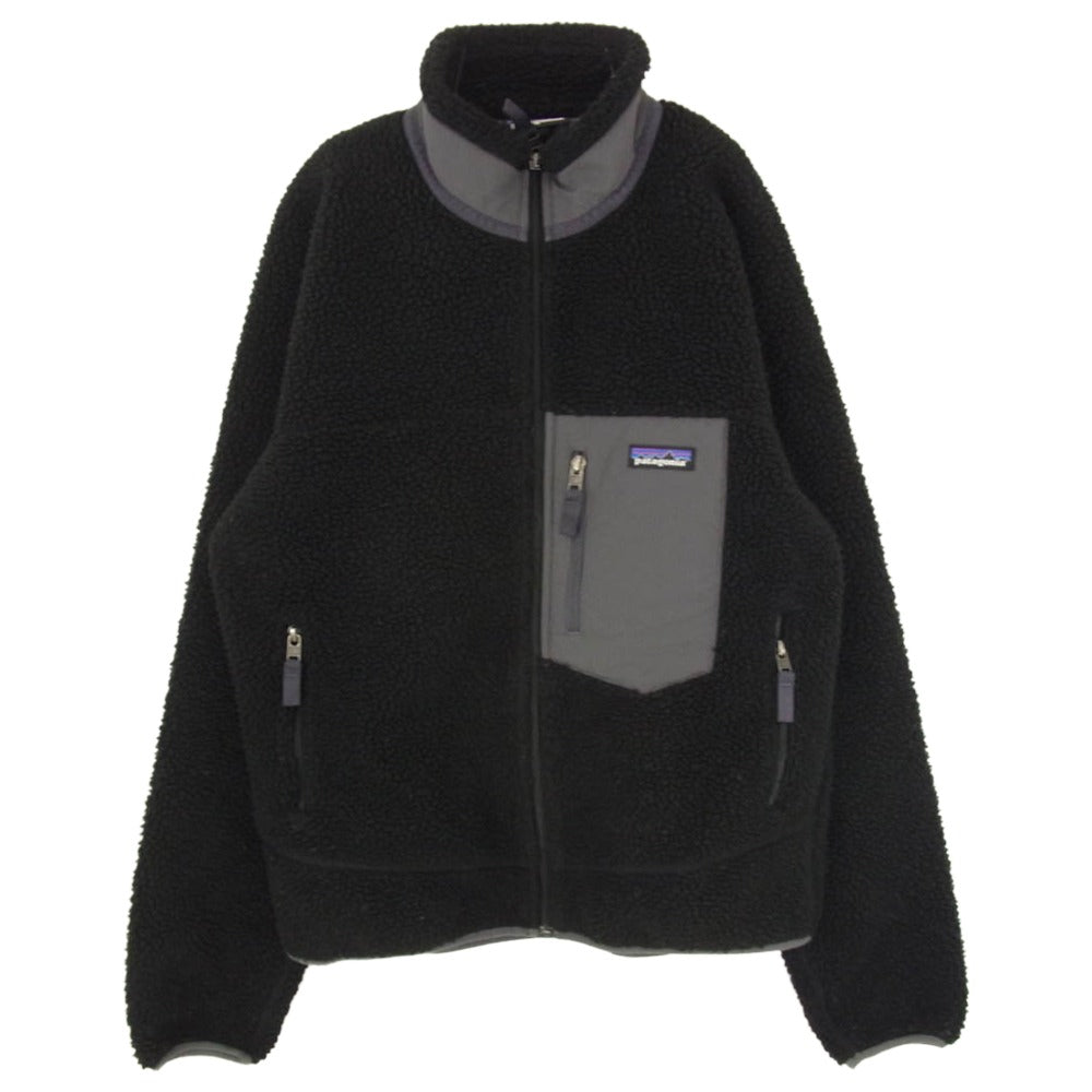 patagonia パタゴニア 18AW 23056 18年製 Classic Retro-X Jacket クラシック レトロＸ フリース ジャケット ブラック系 S【中古】
