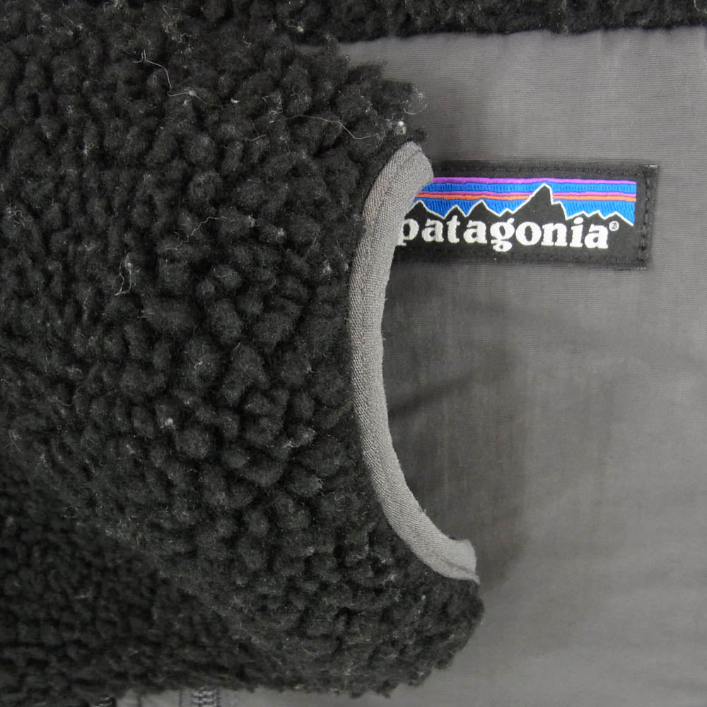 patagonia パタゴニア 18AW 23056 18年製 Classic Retro-X Jacket クラシック レトロＸ フリース ジャケット ブラック系 S【中古】