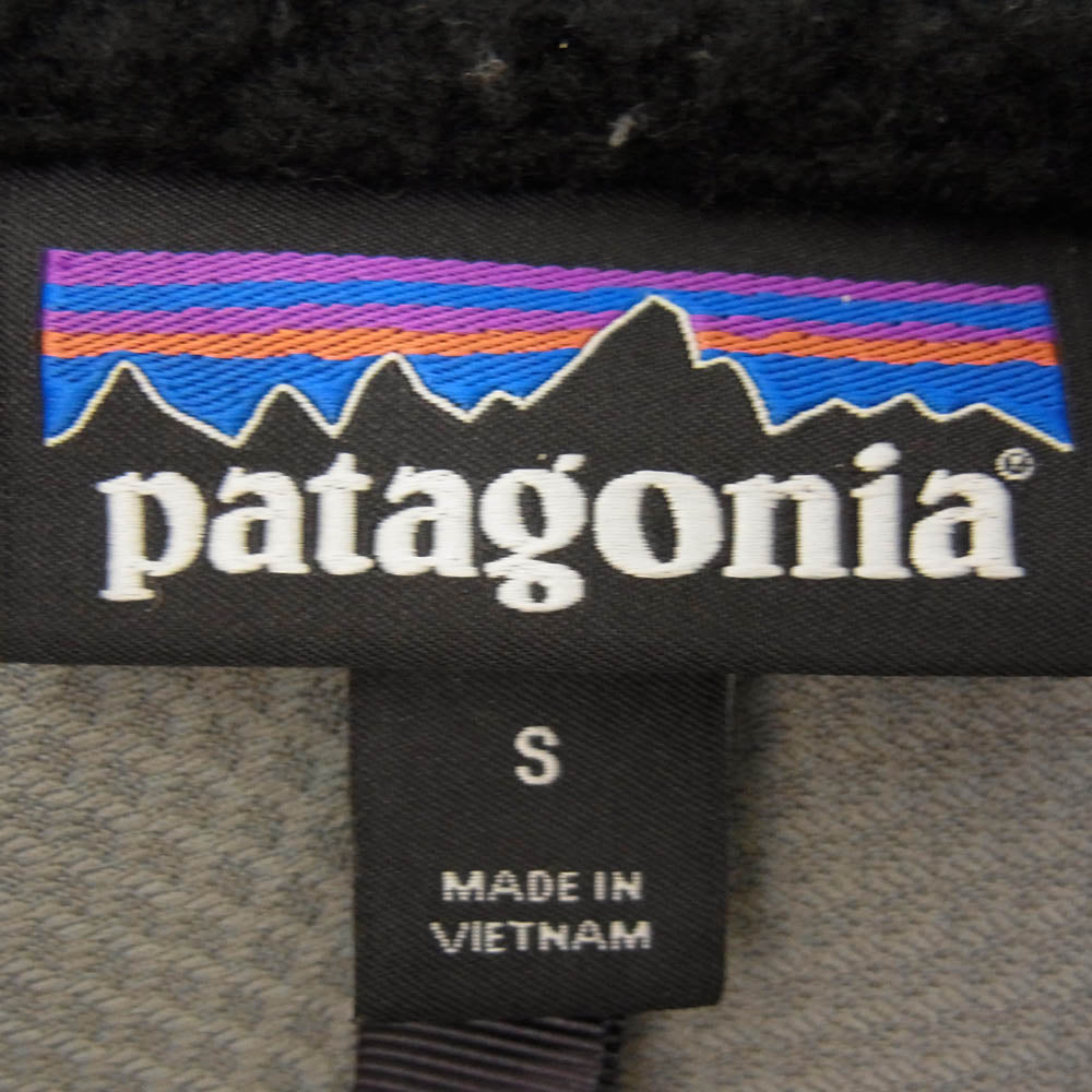 patagonia パタゴニア 18AW 23056 18年製 Classic Retro-X Jacket クラシック レトロＸ フリース ジャケット ブラック系 S【中古】
