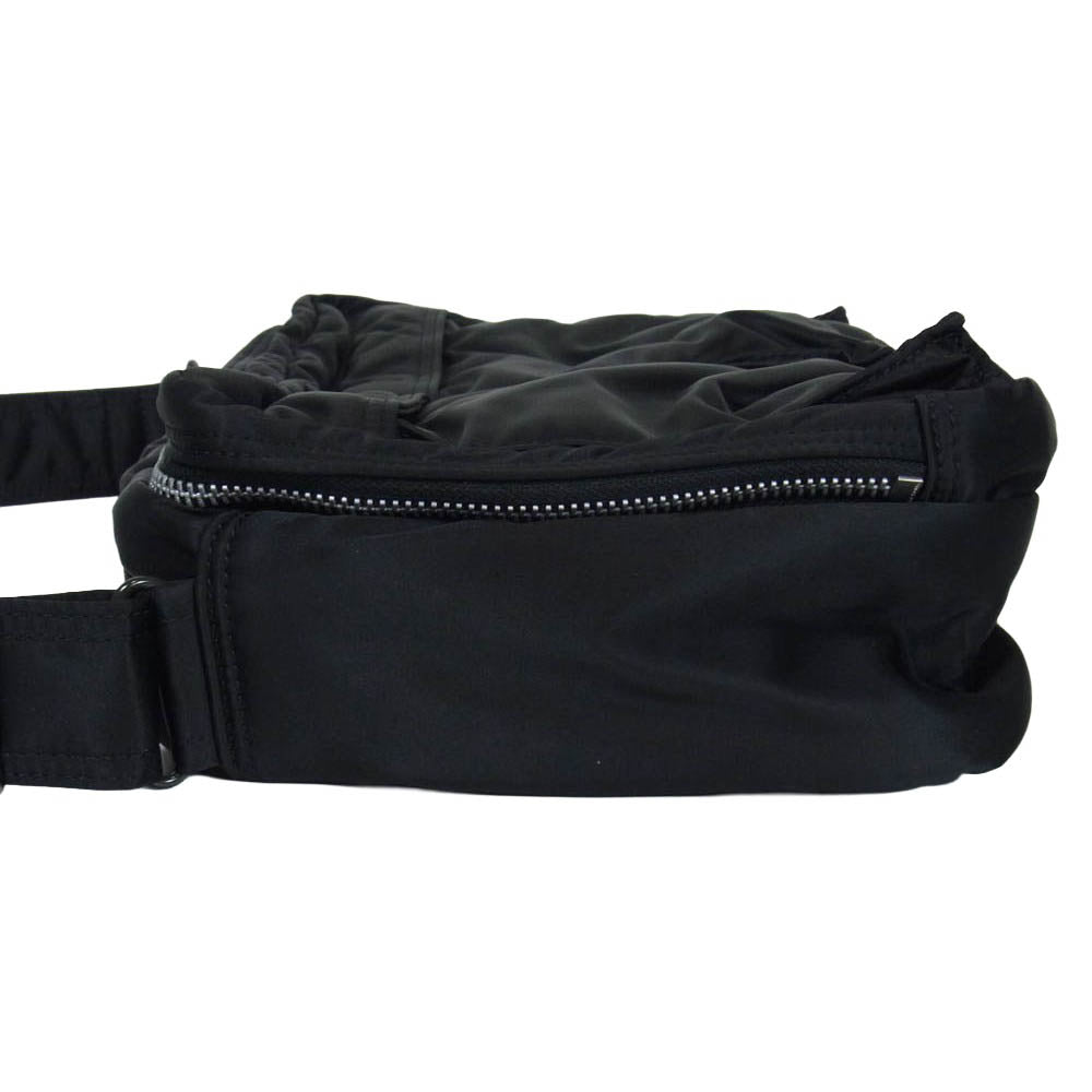 PORTER ポーター TANKER SLING BAG W zip タンカー スリング ショルダーバッグ ブラック系【中古】