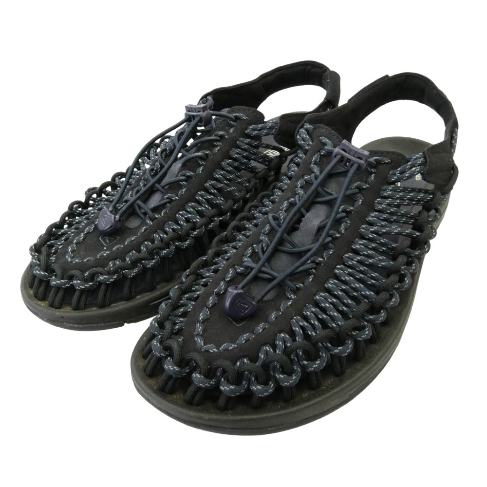 KEEN キーン UNEEK ユニーク サンダル ブラック系 27.5cm【中古】