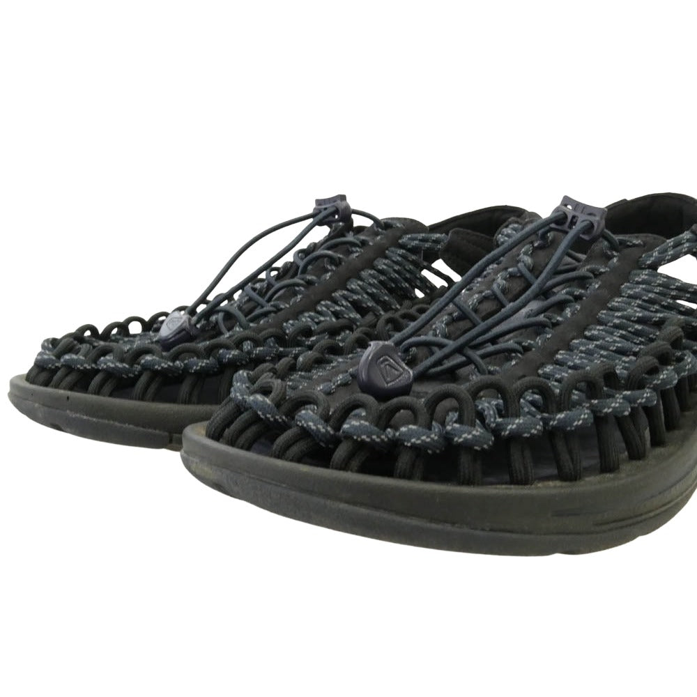 KEEN キーン UNEEK ユニーク サンダル ブラック系 27.5cm【中古】