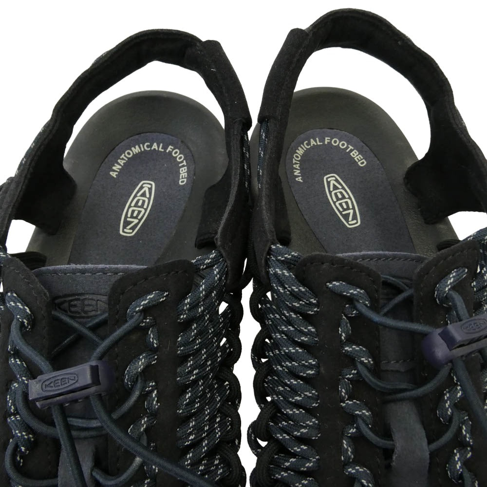 KEEN キーン UNEEK ユニーク サンダル ブラック系 27.5cm【中古】