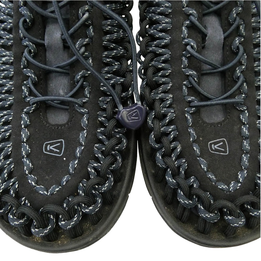 KEEN キーン UNEEK ユニーク サンダル ブラック系 27.5cm【中古】